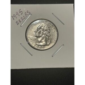 1995 Quarter Error Coin US Mint Collectible Numismatic Treasure (818)